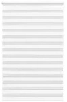 vidaXL Zebrarollo Wei&szlig; 145x230 cm Stoffbreite 140,9 cm Polyester