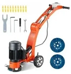 VEVOR Betonbodenschleifer 17,8 cm handgef&uuml;hrter Polierer 2,0 PS einstellbare