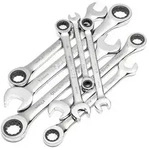 SATA Ratschen-Ringmaulschl&uuml;ssel-Satz, 8-tlg., 8-19 mm