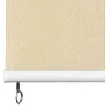 vidaXL Au&szlig;enrollo 100 x 140 cm Cremewei&szlig;