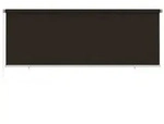 vidaXL Au&szlig;enrollo 400x140 cm Braun HDPE
