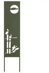 vidaXL Garten Sichtschutz-Leinwand Olivgr&uuml;n 32 x 140 cm