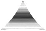 vidaXL Sonnensegel 5 x 5 x 6 m HDPE