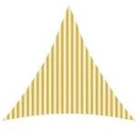 vidaXL Sonnensegel 3,6 x 3,6 x 3,6 m HDPE