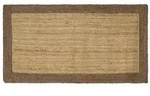 vidaXL Bereichsteppiche Grau 80 x 150 cm Jute