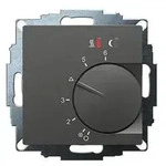 Eberle 547816254302 UTE 2800-L-Anthrazit-55 Raumthermostat Unterputz Heizen 1St.