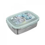 Disney Stitch Brotdose mit Gummidichtung - aus Edelstahl - 550 ml...