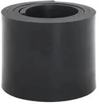vidaXL Gummileiste f&uuml;r Schneepflug Schwarz 200x15x1 cm