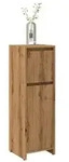 vidaXL Badschrank Artisan-Eiche 30x30x95 cm Holzwerkstoff