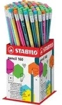 STABILO Bleistift Pencil 160 mit Radierer, 72er Display