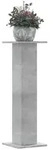 vidaXL Pflanzenst&auml;nder 2 Stk. Betongrau 30x30x95 cm Holzwerkstoff