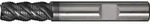 Schaftfr&auml;ser DIN 6527L Typ HR D.6mm Einsatz-L.-mm VHM TiAlN HB Z.4 lang TECWERK