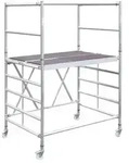 Iller Professional Klappger&uuml;st mit Ausbaueinheit 1,35x1,80 m | 3,50m AH