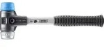 HALDER SIMPLEX Schonhammer &Oslash; 40 mm TPE-soft blau / Weichmetall mit verst&auml;rktem