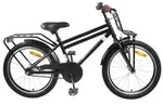 vidaXL Kinderfahrrad 18 Zoll f&uuml;r 5-7 Jahre alt Schwarz