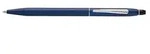 Kugelschreiber Cross Click Navy Blau Lack