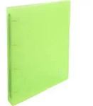 Exacompta 10x Ringbuch aus PP 700&mu; mit 4 Ringen, R&uuml;cken 40mm, A4 - Gr&uuml;n - 51263E