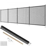 VEVOR Poolzaun, 1,21 x 3,66 m abnehmbarer Kindersicherheits-Poolzaun, einfache