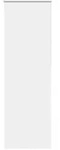 vidaXL Verdunkelungsrollo Wei&szlig; 85x230cm Stoffbreite 80,7 cm Polyester