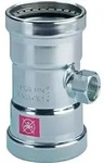 Viega Prestabo XL-T-St&uuml;ck, mit SC-Contur, Stahl unlegiert, verzinkt, d1: 88,9, Rp: