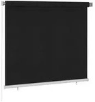 vidaXL Au&szlig;enrollo 160x140 cm Schwarz