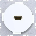 Hager HDMI Steckdos WLF4380WG