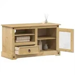 vidaXL TV-Schrank Corona 100x45x58 cm Massivholz Kiefer