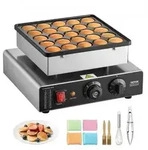 VEVOR Mini Pfannkuchenmaker Dutch Muffin Waffeleisen mit 43 mm Durchmesser,