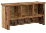 vidaXL Wandmontierter nachttisch Altholz 50 x 16 x 26 cm Holzwerkstoff