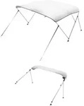 VEVOR Bimini Top Bootsabdeckung Sonnenverdeck (3 B&ouml;gen) aus 600D Polyester mit