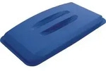 Deckel PP blau B555xT285mm Wertstoffsammler 60l lebensmittelecht DURABLE