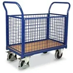 VARIOfit SW-600.401 Plattformwagen Stahl pulverbeschichtet Traglast (max.): 500kg