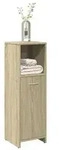 vidaXL Badezimmerschrank Sonoma-Eiche 30x30x95 cm Holzwerkstoff
