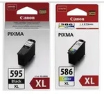 Patrone Canon PG-595XL/CL-586XL Multipack + Fotopapier