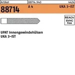 Innengewindeh&uuml;lse R 88714 UKA IST M8 A 4 10 St&uuml;ck UPAT
