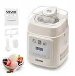 VEVOR automatische Eismaschine mit eingebautem Kompressor 1 L kein Vorgefrieren,