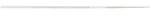 Diamantfeile - PFERD - L&auml;nge 140 mm - Bezeichnung DF 3621 - Querschnitt mit...