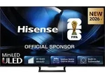 Hisense 100U7DSE, 2,54 m (100"), 3840 x 2160 Pixel, ULED, Smart-TV, WLAN, Schwarz,