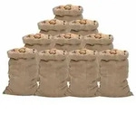 vidaXL Jutes&auml;cke 10 Stk. 60x105 cm 100% Jute 340 g/m2