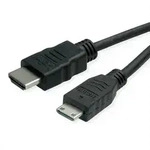 ROLINE GREEN HDMI High Speed Kabel mit Ethernet, ST - Mini ST, 2 m