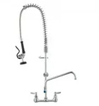 VEVOR Kommerzieller Wasserhahn mit Vorsp&uuml;lbrause, 915 H&ouml;he, 30,5 cm Schwenkauslauf,