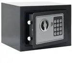 vidaXL Elektronischer Digital Safe Dunkelgrau 23x17x17 cm Stahl