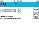 Senkschraube DIN 965 PZ M5x 18-Z A 2 500 St&uuml;ck