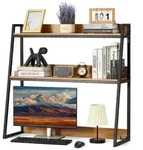 VEVOR Schreibtisch B&uuml;cherregal 2-stufiger Organizer (95 x 32 x 90 cm)...