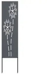 vidaXL Garten Sichtschutz-Leinwand Anthrazit 32 x 140 cm
