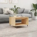 vidaXL Couchtisch Sonoma-Eiche 60x50x40 cm Holzwerkstoff