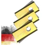 Genisys 30x TITAN Ersatz Messer Klingen kompatibel f&uuml;r Parkside M&auml;hroboter...