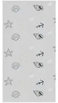 vidaXL Duschrollo 130x240 cm Stoffbreite 126 cm