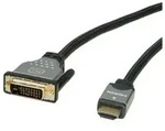 ROLINE Monitorkabel DVI - HDMI ST-ST 3m Audio, Video, Display & TV Optionen &