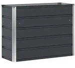 vidaXL Pflanzk&uuml;bel Anthrazit 100 x 40 x 75 cm Stahl